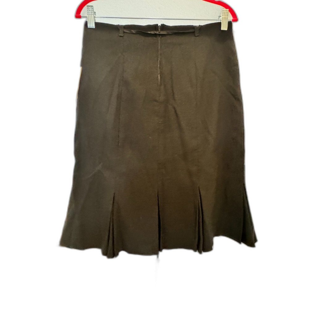 🖤 NWT Y2K Soulmates A-Line Skirt • Size 7 • Black Mini ✨Ribbon Detaile Back Zip - Picture 6 of 6